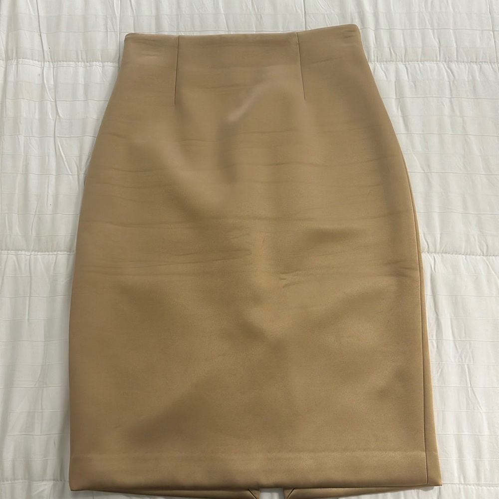 Marciano Gold Pencil Skirt XS